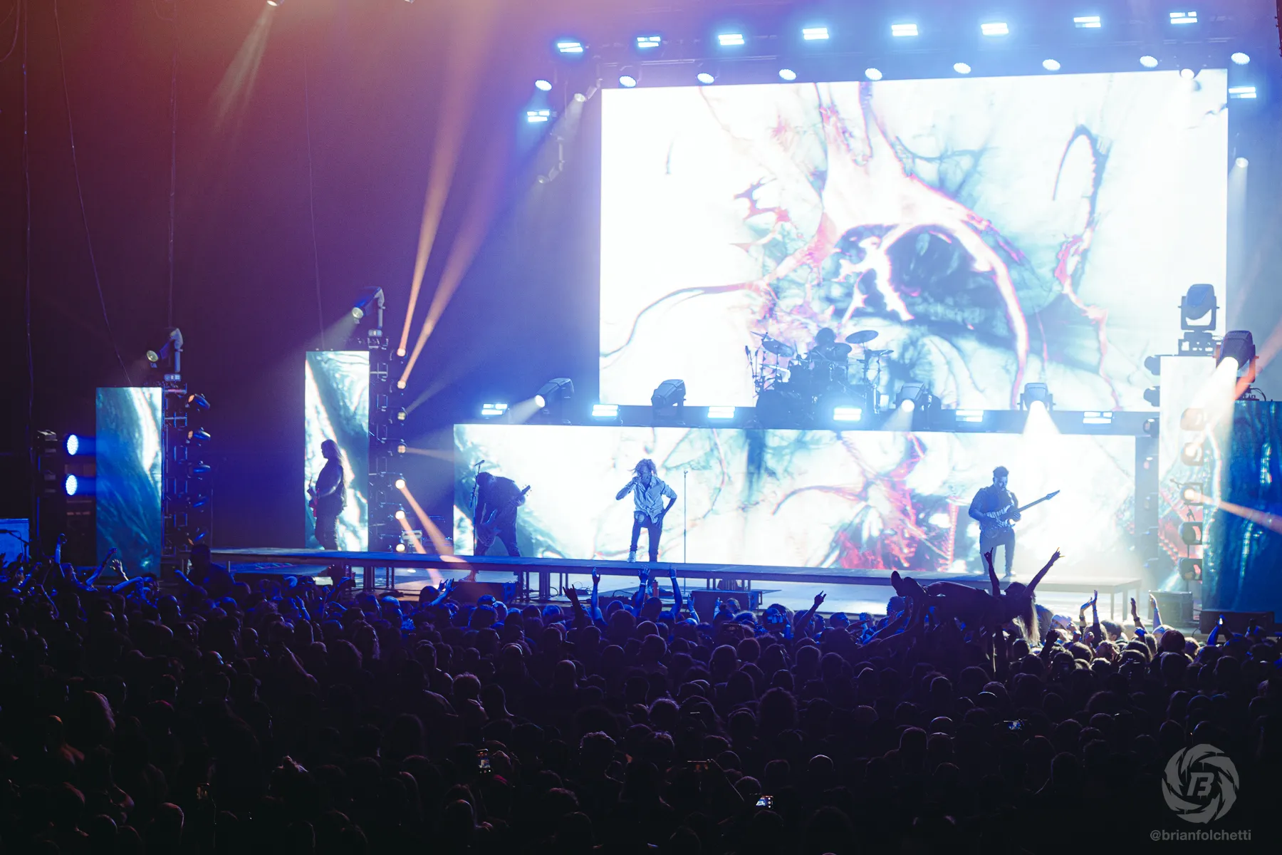 Concert Review: Lorna Shore, The Black Dahlia Murder, Shadow of Intent, & PeelingFlesh, Yuengling Center, October 1, 2025