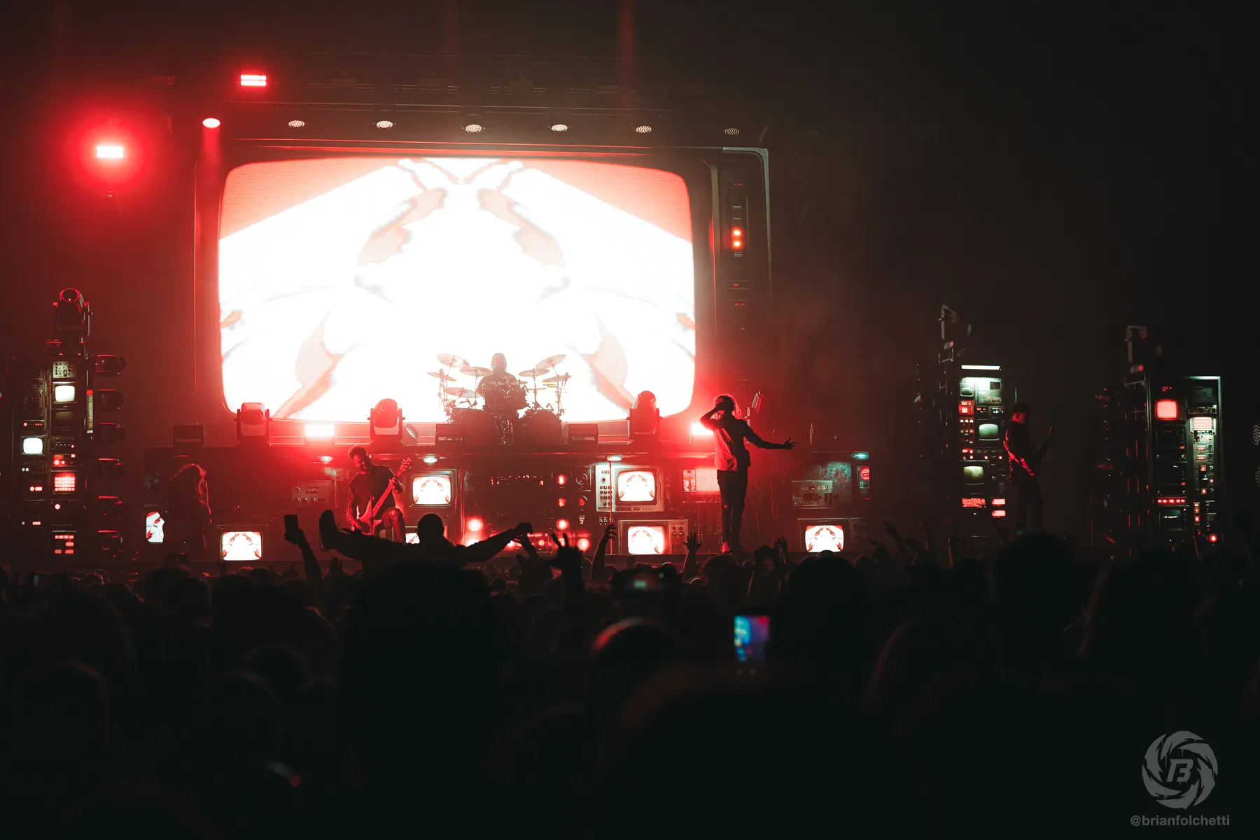 Concert Review: Lorna Shore, The Black Dahlia Murder, Shadow of Intent, & PeelingFlesh, Yuengling Center, October 1, 2025